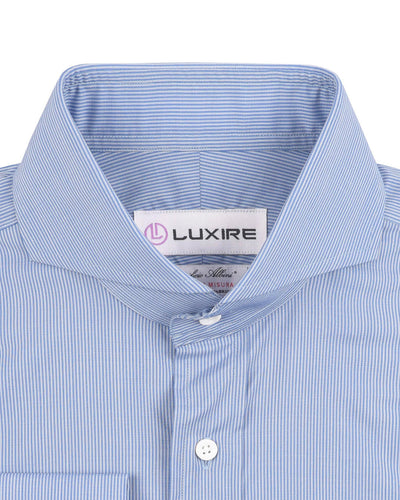 Albini: Blauer Kleiderstreifen