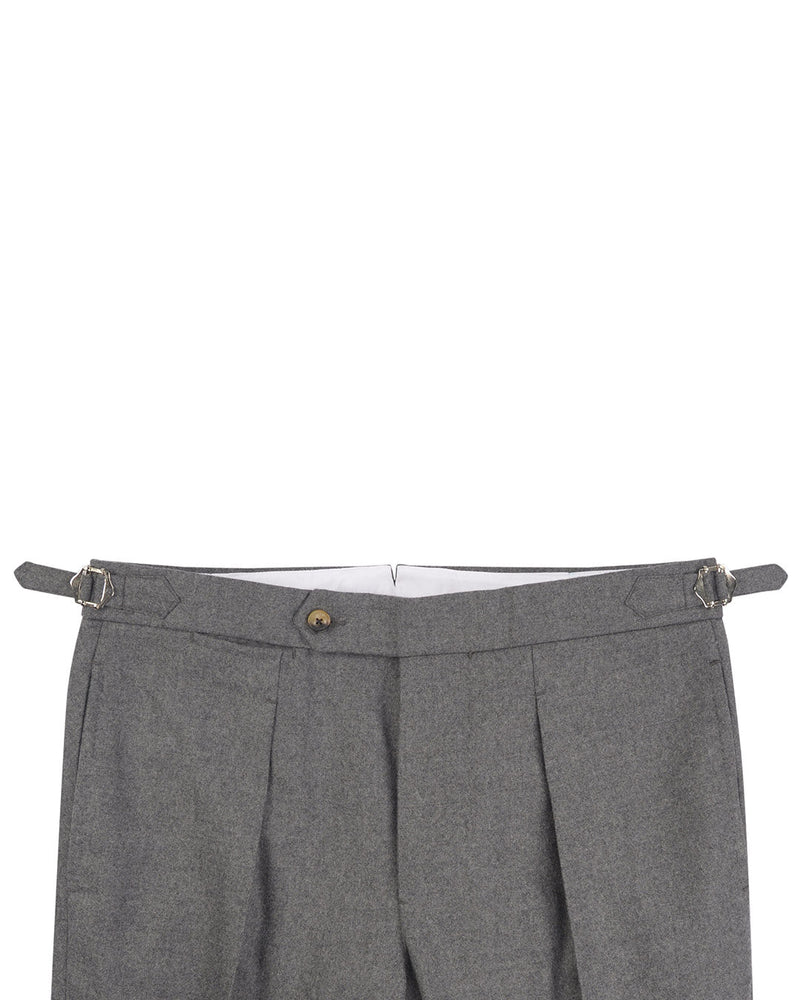 Holland Sherry Classic Worsted Flannel Dark Grey With Light Grey Flannel