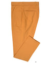 Pantalon extensible jaune doré