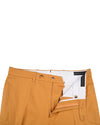 Pantalon extensible jaune doré