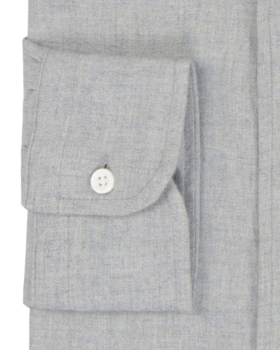 Cashmerello Alumo : Sergé de coton gris clair