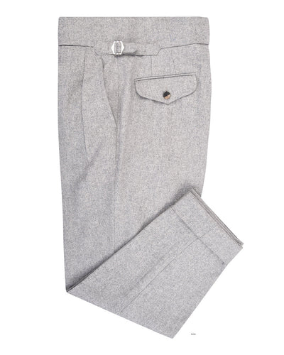 Minnis Flanell-Hellgrau Uni
