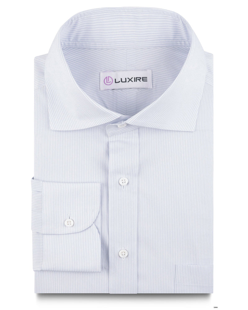 Airy Blue Dress Stripes