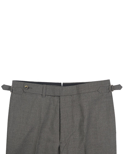 Holland &amp; Sherry Crispaire Grey Solid