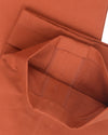 Chino aus weichem, orangefarbenem Twill