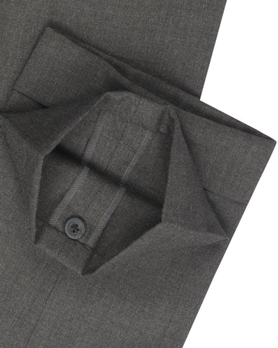 Holland &amp; Sherry Crispaire Dark Grey Solid