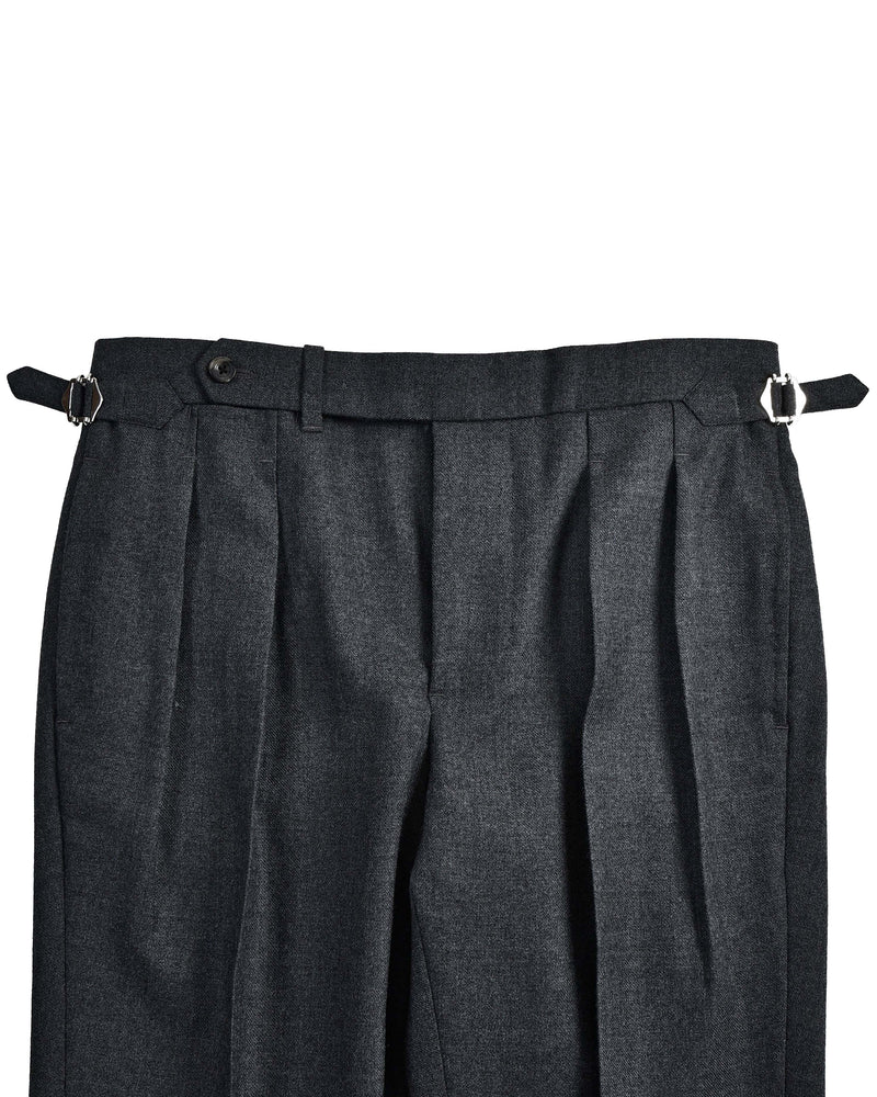 Dugdale graue Anzughose aus Wollflanell