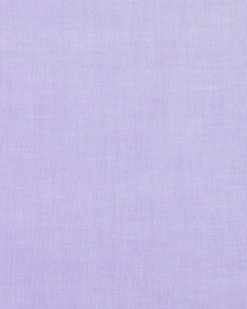 Easy-to-Iron Muave Chambray