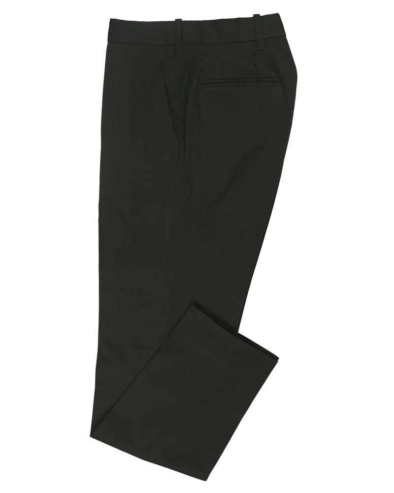 Chino d'été en sergé fin olive