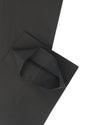 Pantalon chino noir en tissu ripstop