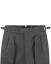Holland Sherry Classic Worsted Flannel Wool Wool Grey