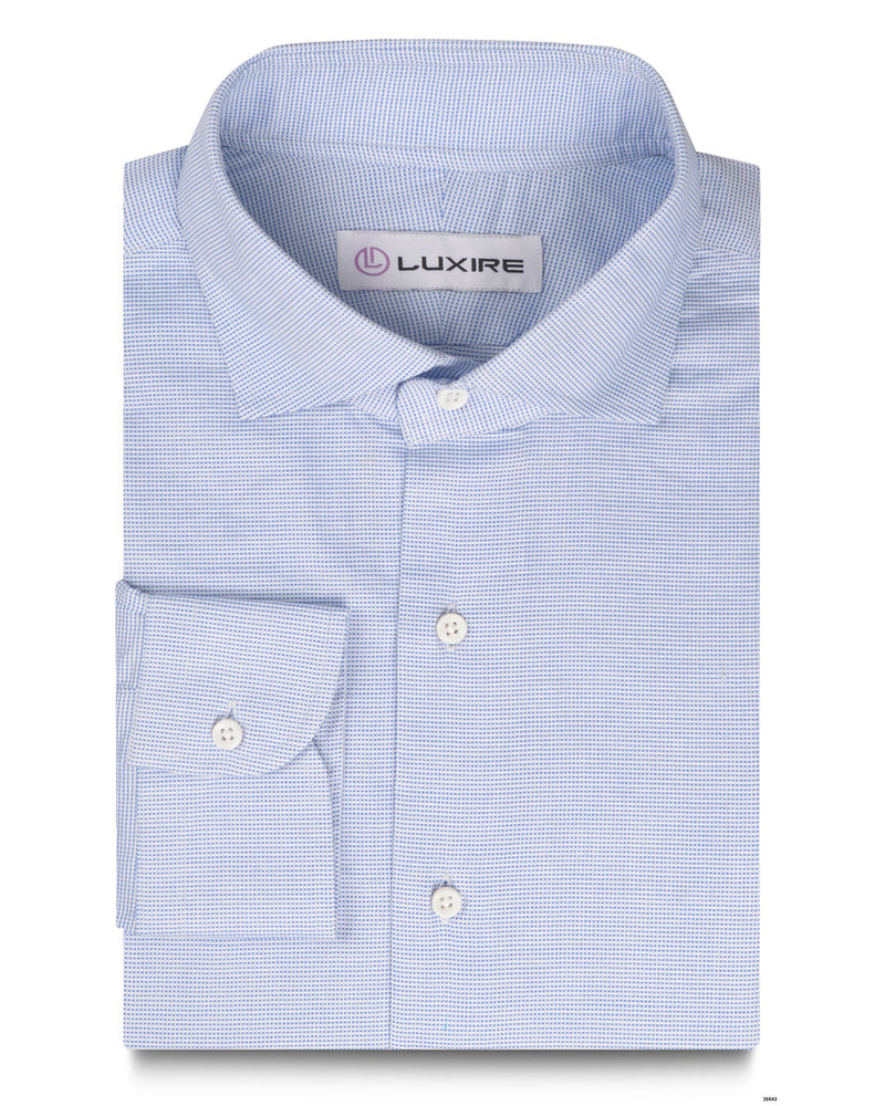 Monti Blue White Houndstooth