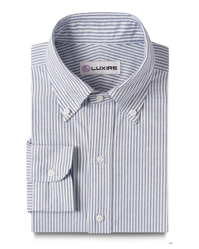 Kornblumenkleid Streifen Oxford