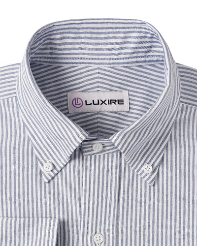 Kornblumenkleid Streifen Oxford