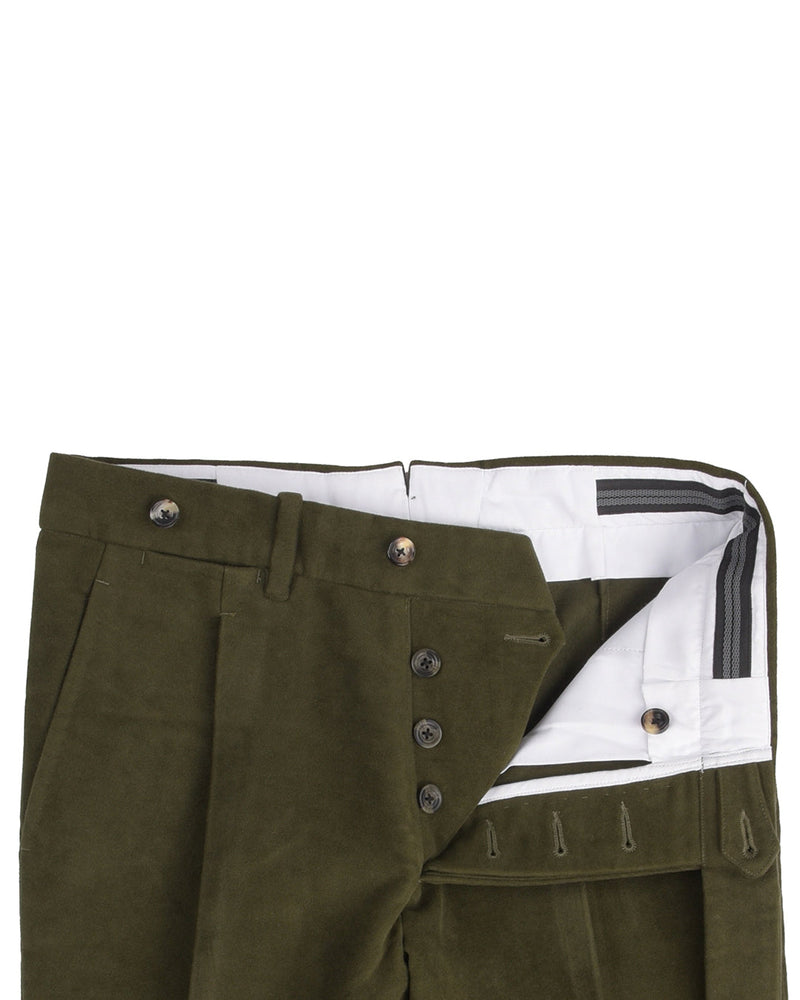 Brisbane Moss Schwere Moleskin-Olive