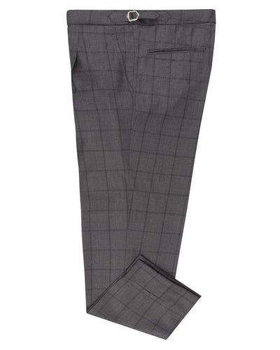 Drago : Super 160s Charcoal Checks