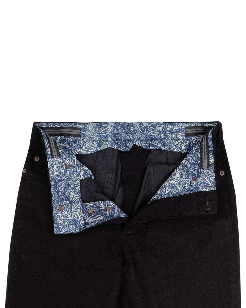 Sondrio Cotton : Twill denim épais noir