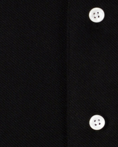 Coton : Polo noir