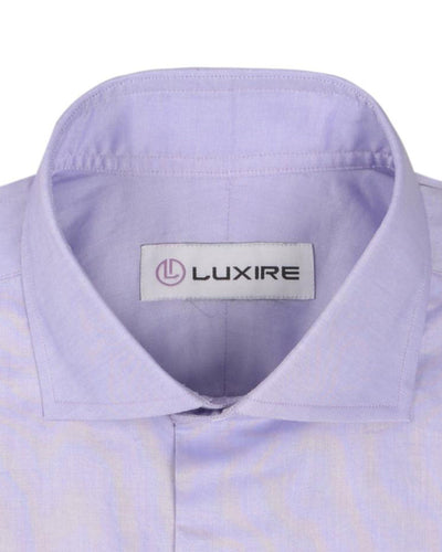 Chambray Muave facile à repasser