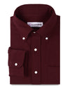 Flanelle de coton bordeaux