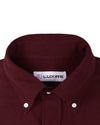 Flanelle de coton bordeaux