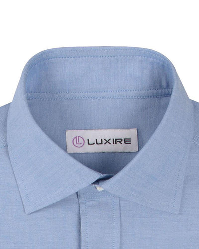 Brisbane Moss Chambray - Mittelblau