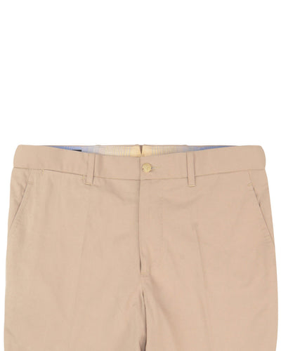 Chino aus hellbraunem Twill