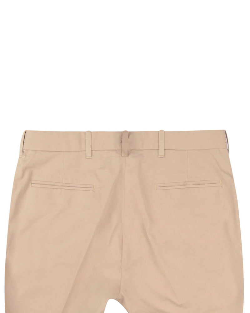 Chino en sergé beige clair