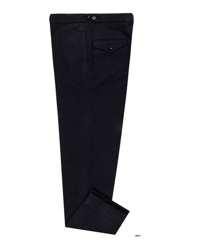 Sergé de coton épais Brisbane Moss Navy