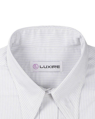 Chemise Brembana White Chalk Stripes