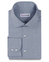 Graues Oxford-Hemd