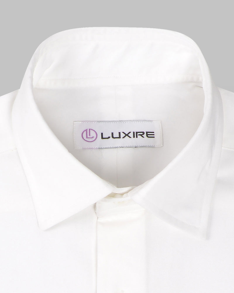 Monti White Soft Dress Shirt