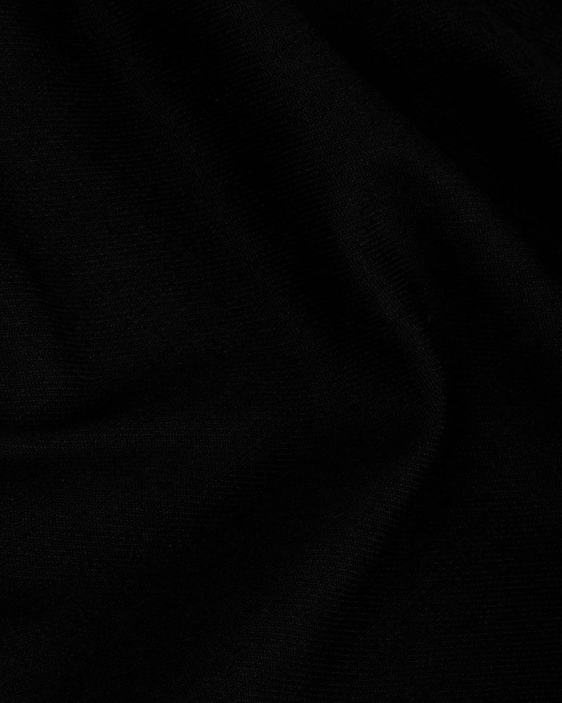 Sondrio Cotton : Twill denim épais noir