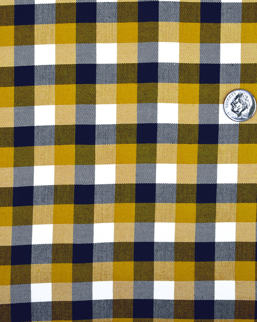 Fall Checks: Light Mustard Purple Gingham