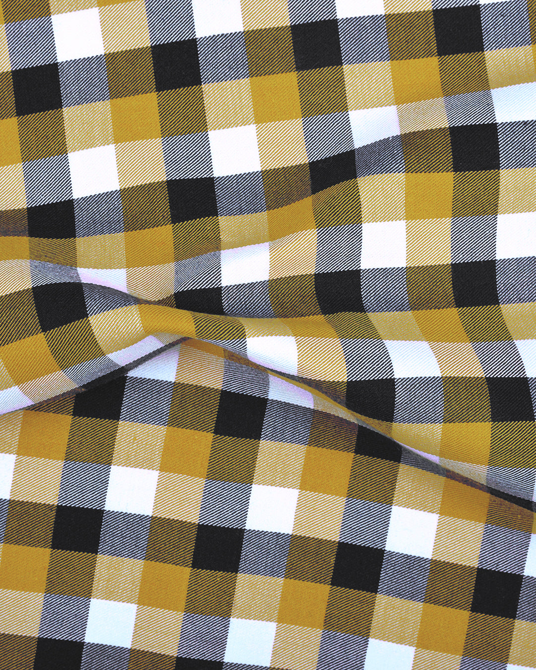 Fall Checks: Light Mustard Purple Gingham