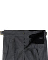 Gurkha-Hose in Vitale Barberis Canonico - Flanellgrau