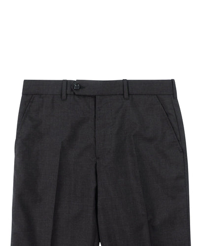 Vitale Barberis Canonico - 120s 2-lagige anthrazitgraue Anzughose