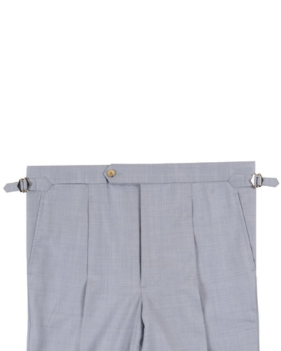 Drago : Super 160s - Gris clair - Ciel uni