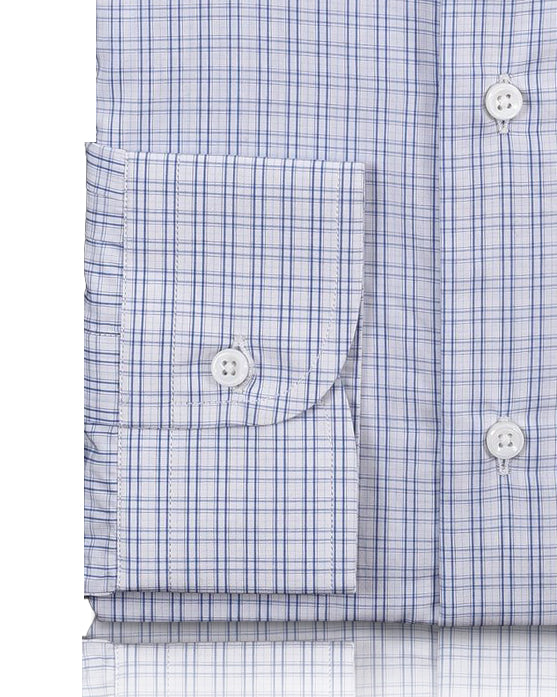 Blue Shadow Checks Shirt