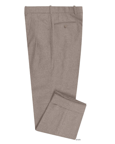 Minnis Flannel: Leichte Rehbraune Twill-Hose
