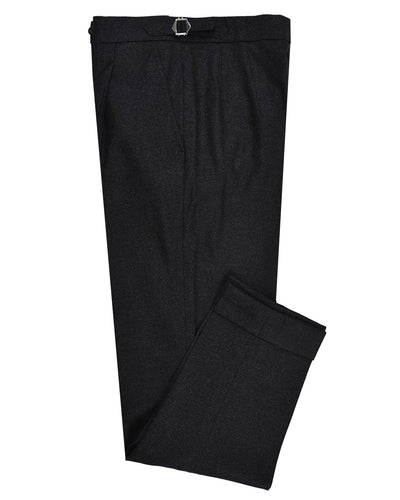 VBC Dunkelbrauner Twill-Flanell