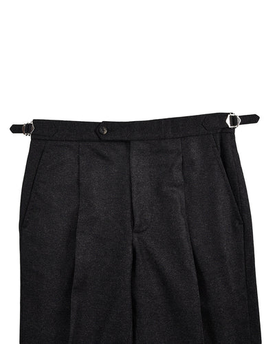 VBC Dunkelbrauner Twill-Flanell