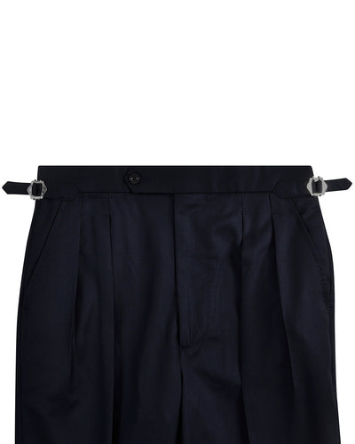 Drago Navy Super 160s aus Wolle