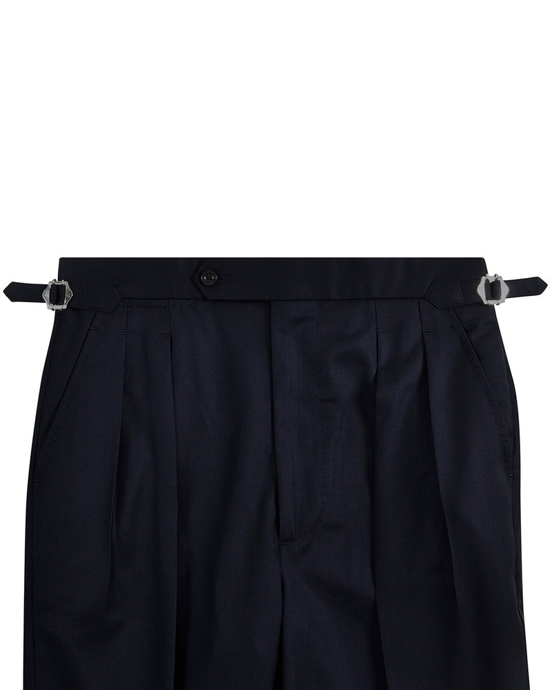 Drago Navy Super 160s aus Wolle
