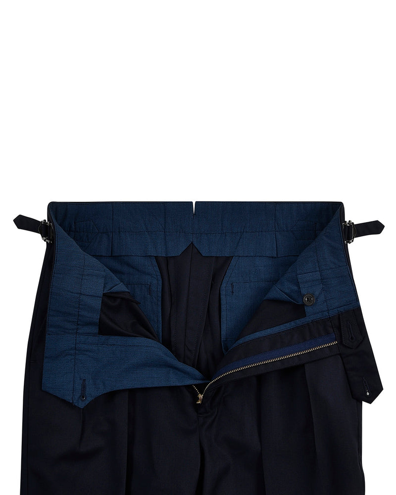 Drago Navy Super 160s aus Wolle