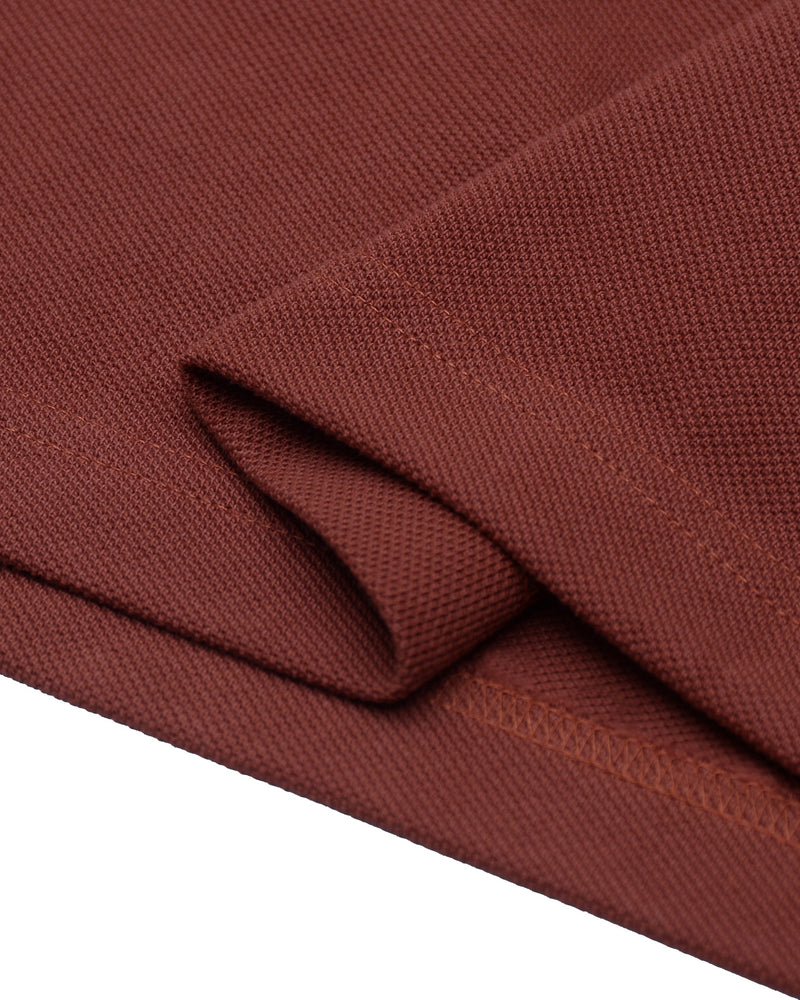 EZS Aria Rust Langarm-Polo