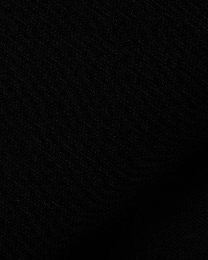 Sondrio Cotton : Twill denim épais noir
