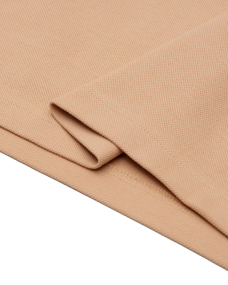 EZS Aria Beige Langarm-Polo