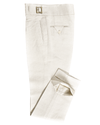 Gurkha Hose Leinen Vintage Creme Birdseye