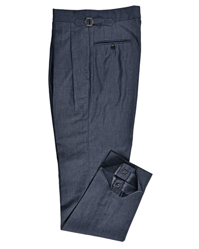 Marineblauer Chambray